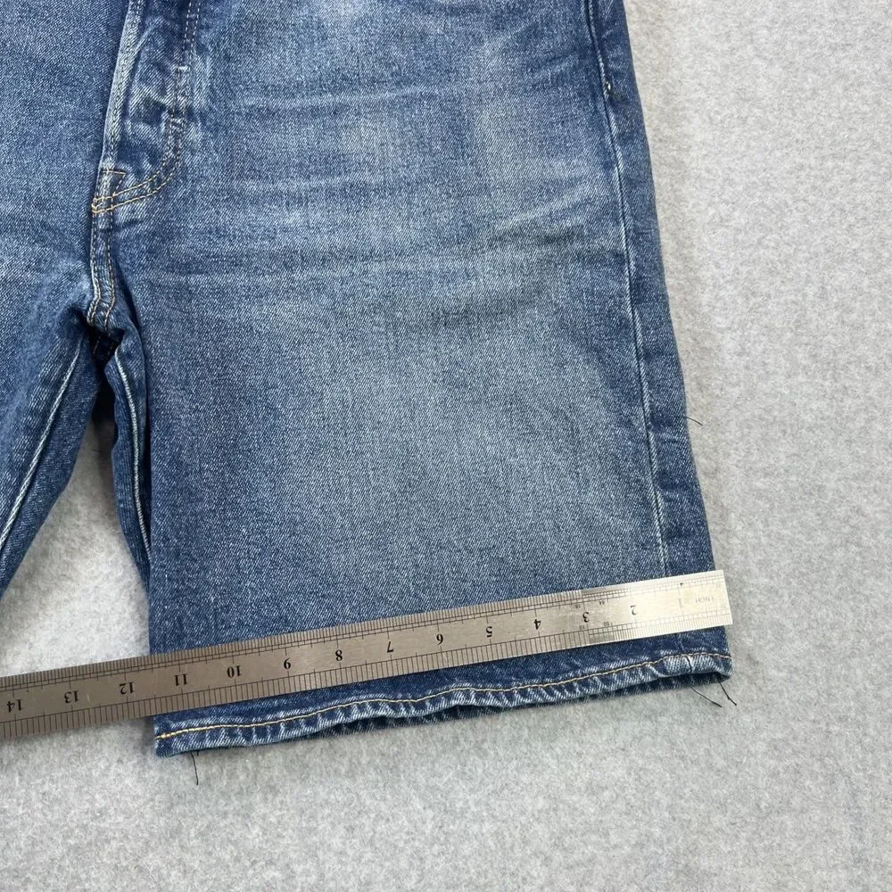 Levi's 501 '93 Jean Shorts Men's 40 Blue Medium Wash Denim Button Fly 90s Jorts
